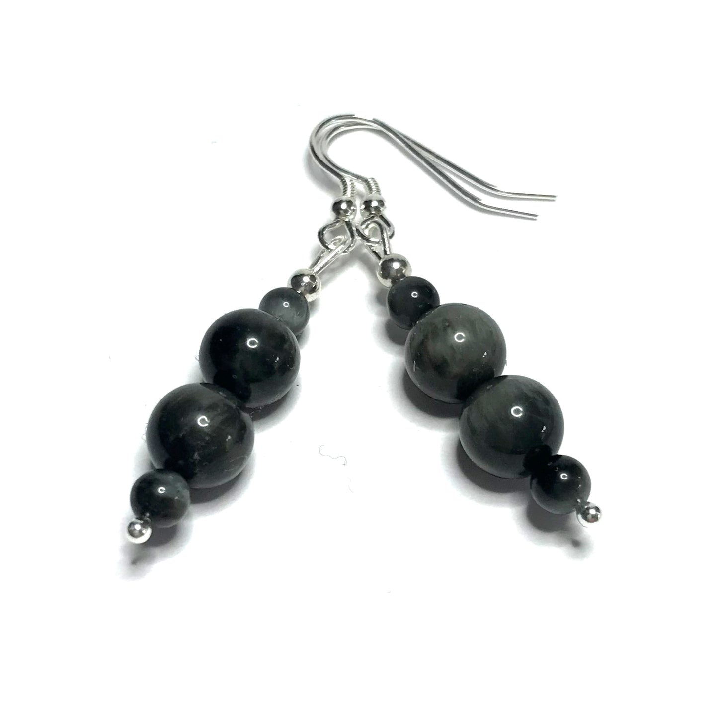 Blue Tiger Eye earrings