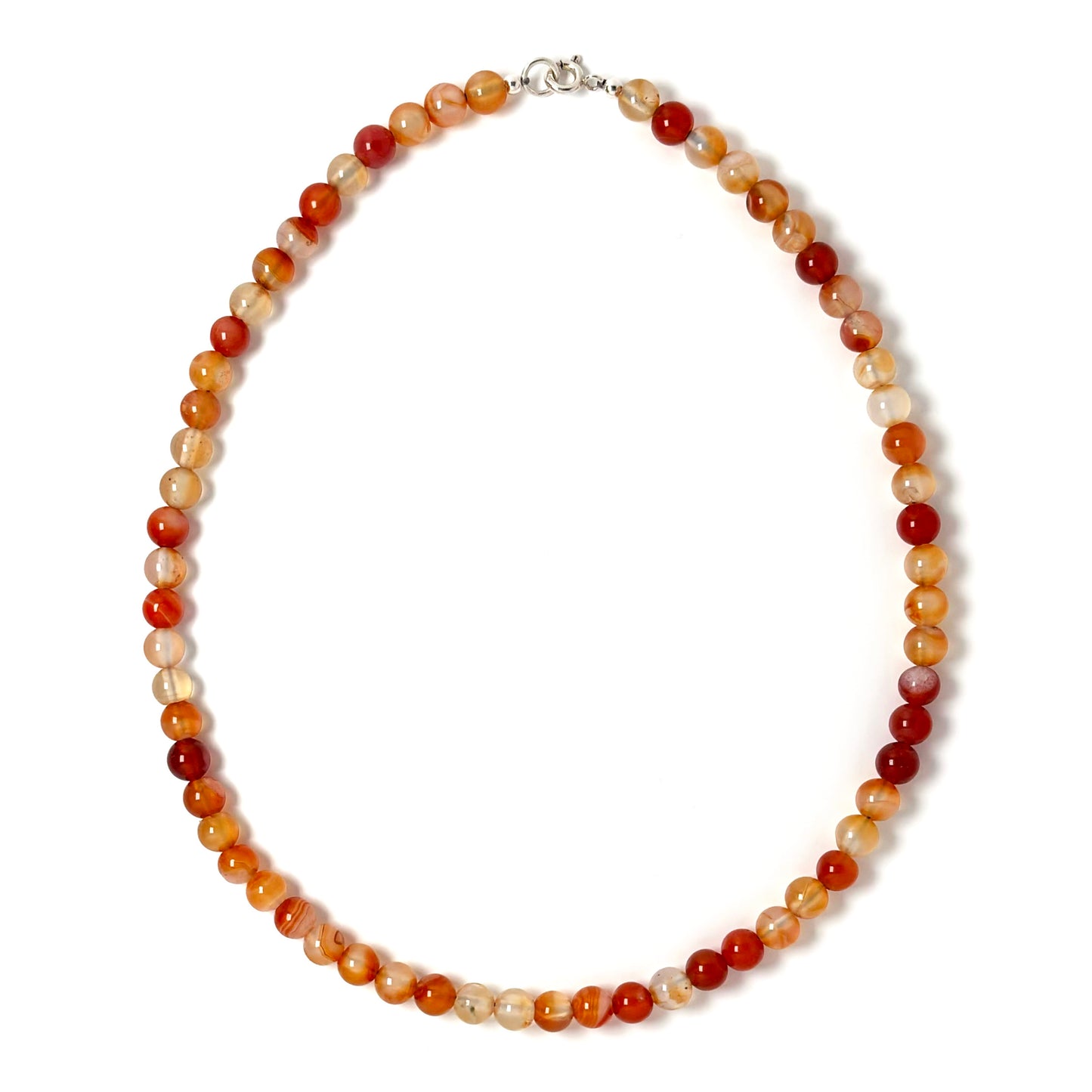 Carnelian choker necklace