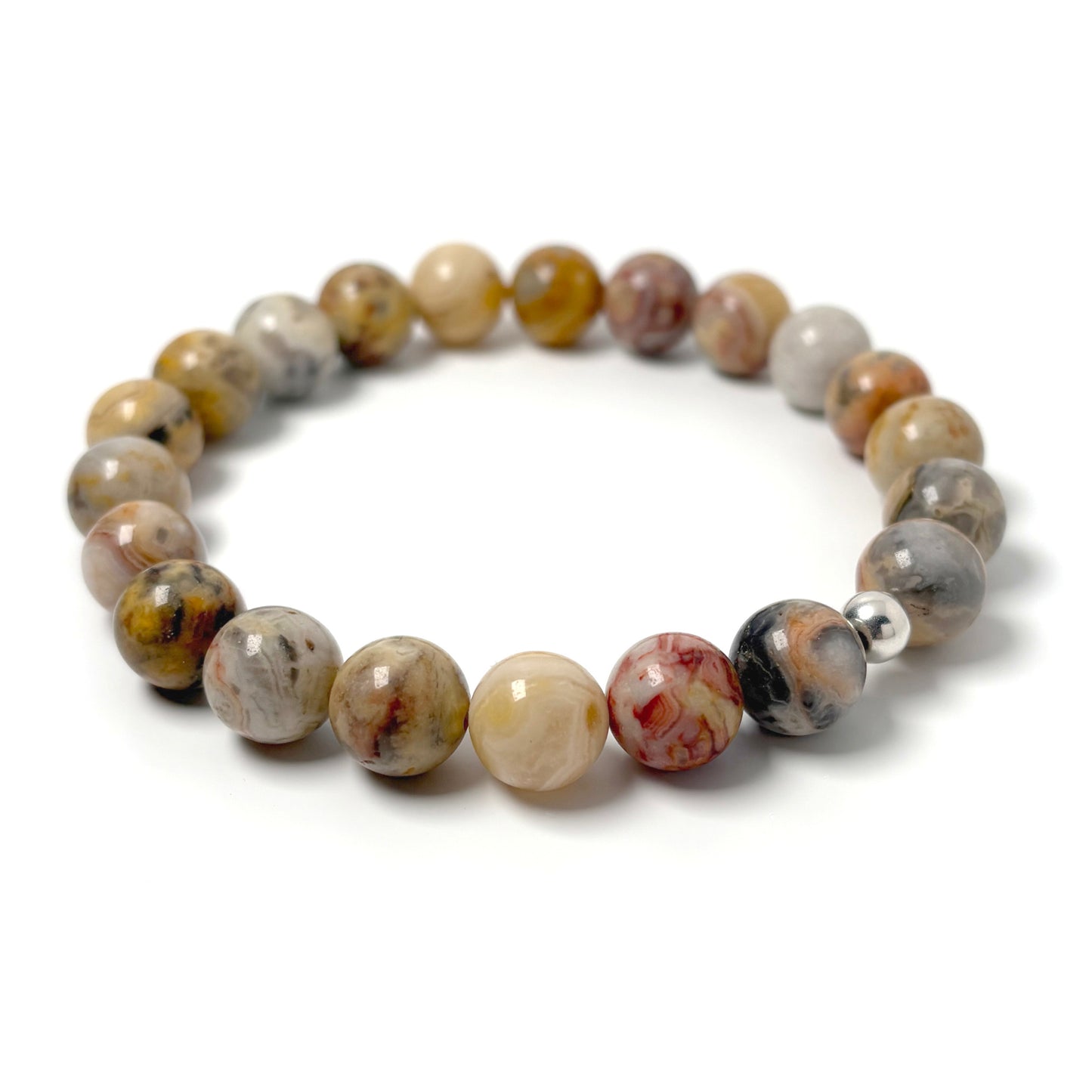 Crazy Lace Agate bracelet