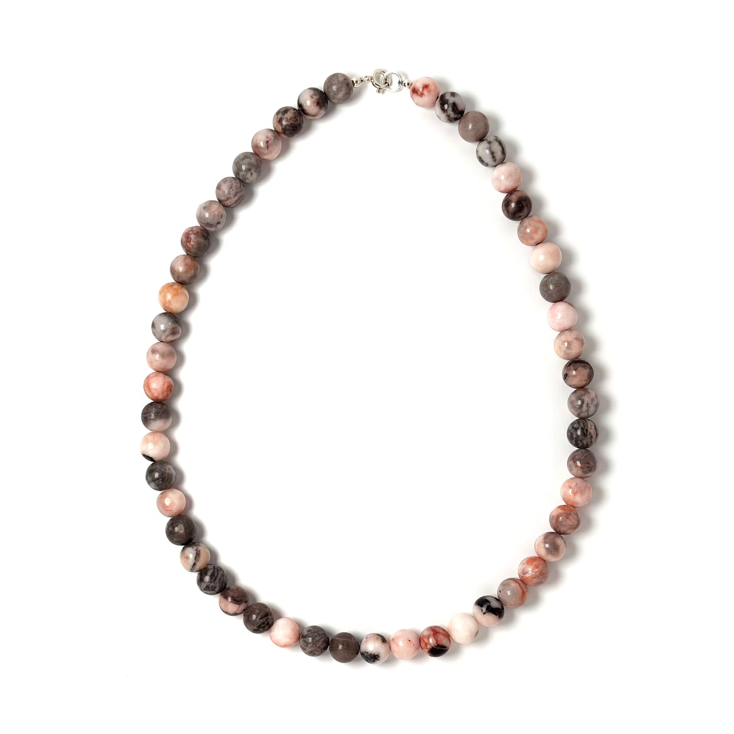 Pink Zebra Jasper necklace