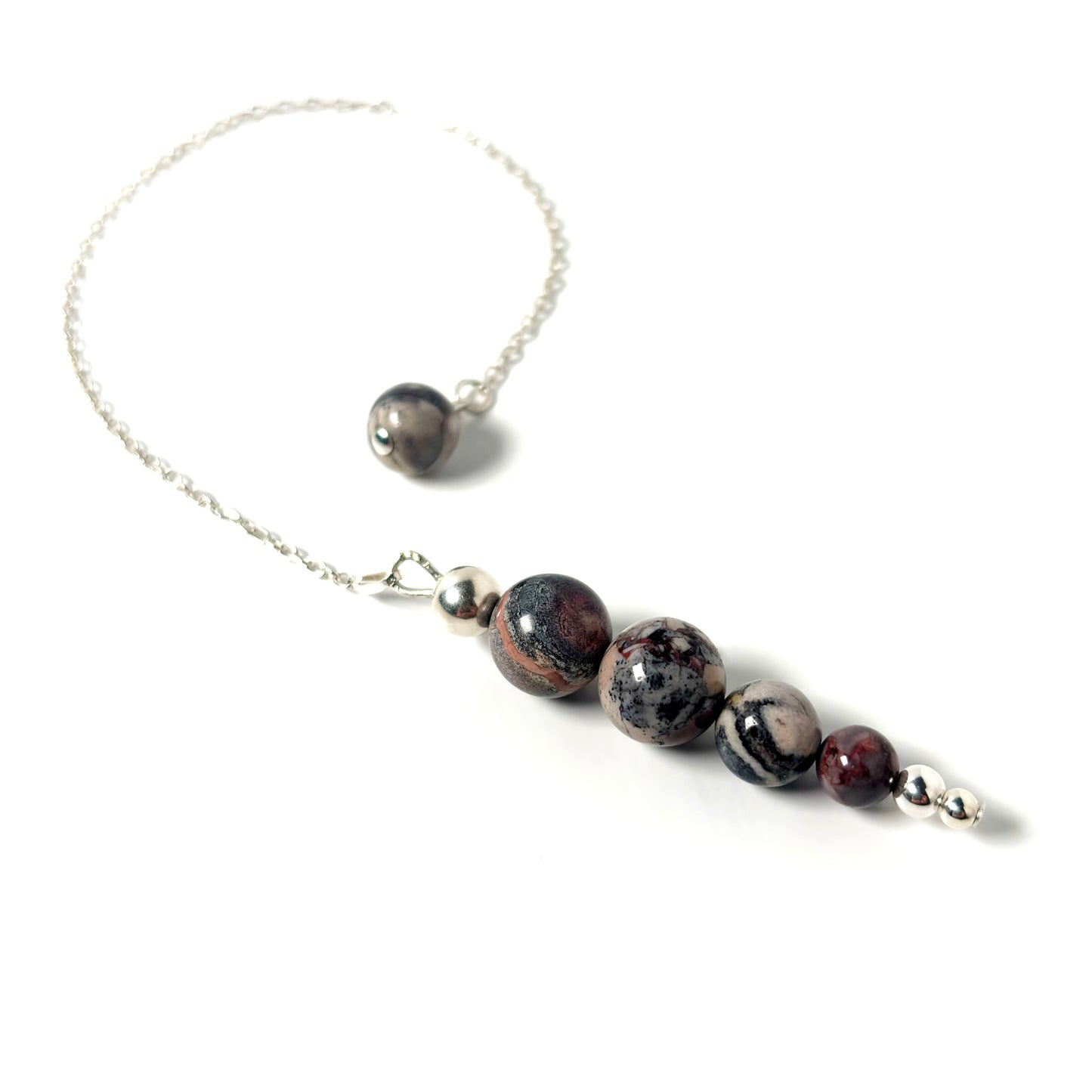 Porcelain Jasper pendulum