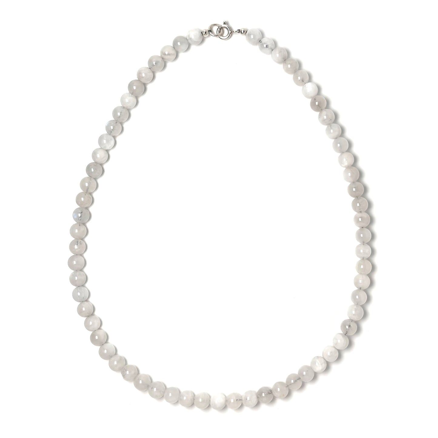 Rainbow Moonstone choker necklace