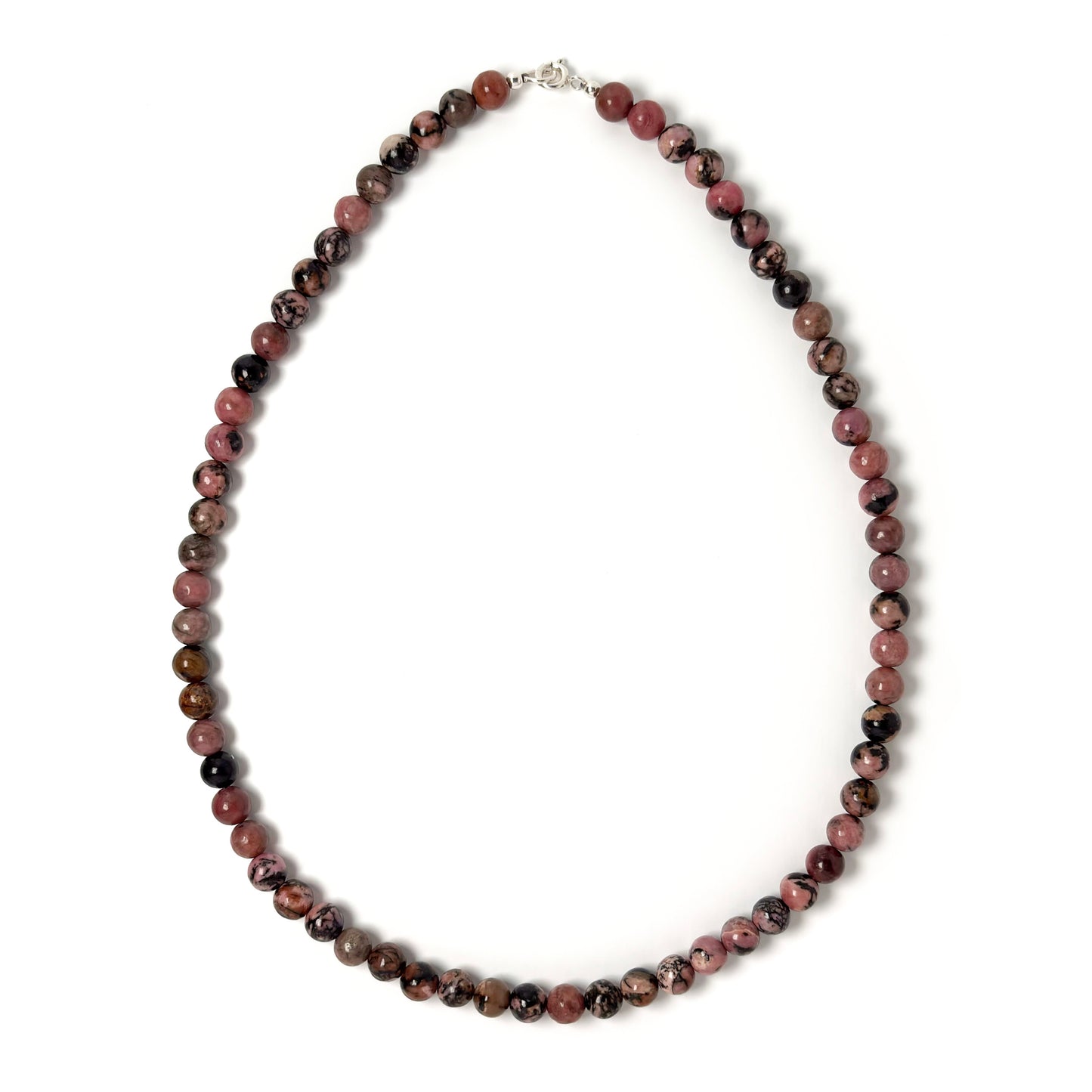 Rhodonite choker necklace