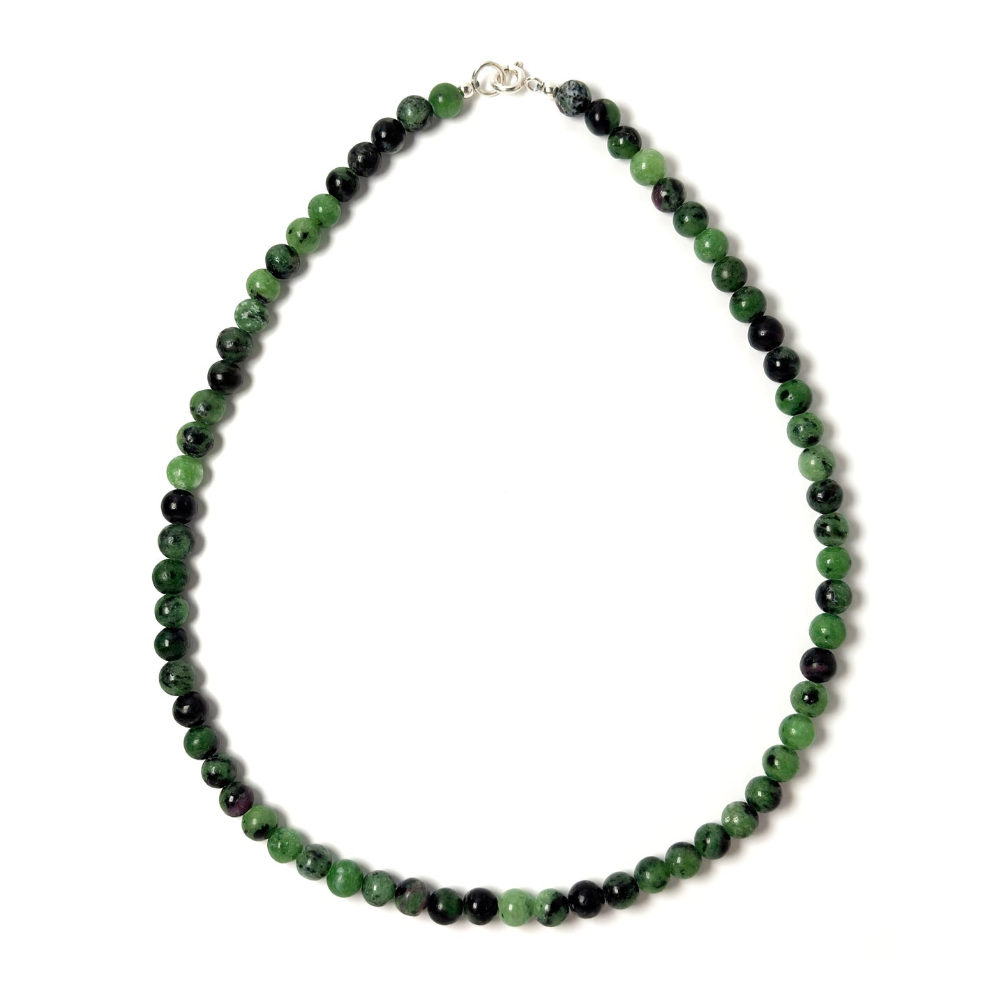 Ruby Zoisite choker necklace