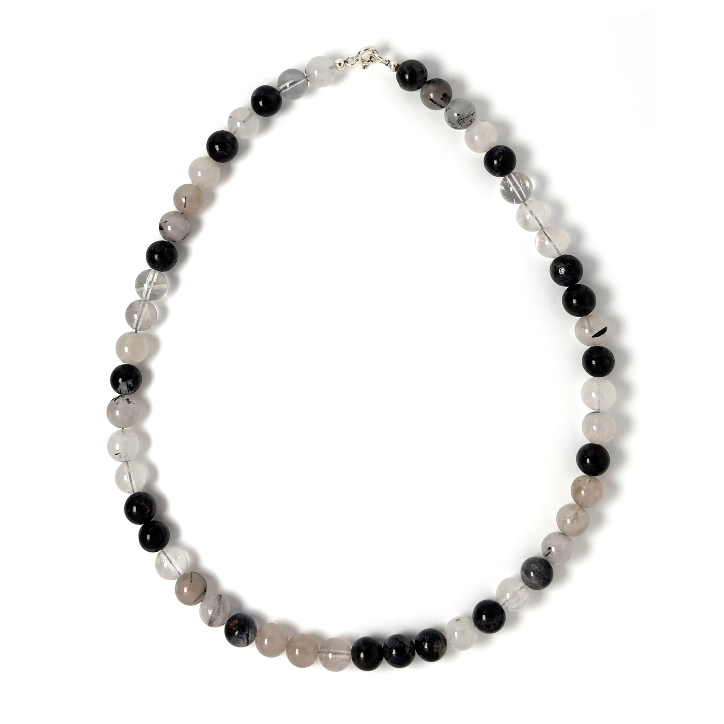 Tourmalinated Quartz necklace