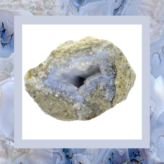 Blue lace agate