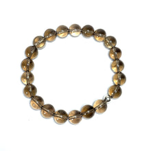 Load image into Gallery viewer, Smoky quartz gemstone bracelet
