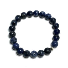Load image into Gallery viewer, Sodalite beaded bracelet

