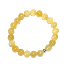 Load image into Gallery viewer, Yellow calcite gemstone bracelet
