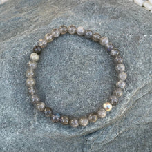 Load image into Gallery viewer, Labradorite stretch bracelet

