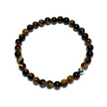 Load image into Gallery viewer, Tiger&#39;s eye bead bracelet
