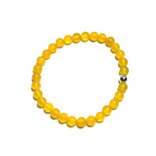 Load image into Gallery viewer, Yellow agate crystal bracelet
