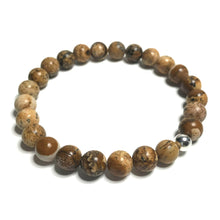 Load image into Gallery viewer, Picture jasper bracelet
