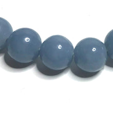 Load image into Gallery viewer, Close up of angelite beads
