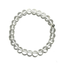 Load image into Gallery viewer, Clear quartz beaded bracelet
