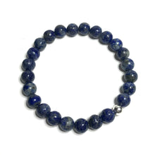 Load image into Gallery viewer, Lapis lazuli bead bracelet
