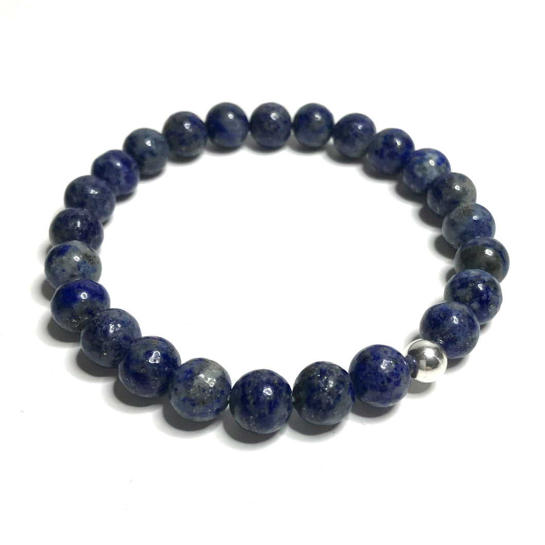 8mm Lapis lazuli bracelet