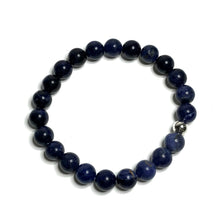 Load image into Gallery viewer, Sodalite stretch bracelet
