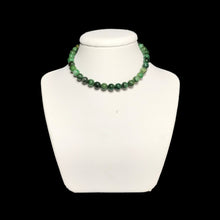 Load image into Gallery viewer, African jade choker on a white stand
