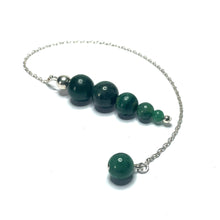 Load image into Gallery viewer, African jade divination pendulum
