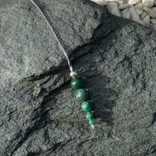 Load image into Gallery viewer, African jade crystal pendulum
