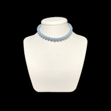 Load image into Gallery viewer, Pale blue choker necklace
