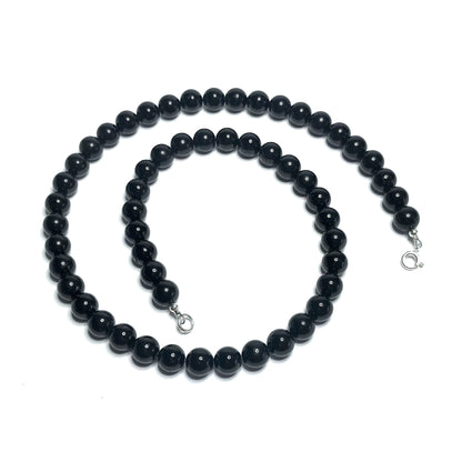 Black tourmaline necklace 