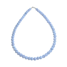 Load image into Gallery viewer, Blue lace agate crystal necklace
