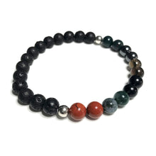 Load image into Gallery viewer, Grounding bracelet with lava
