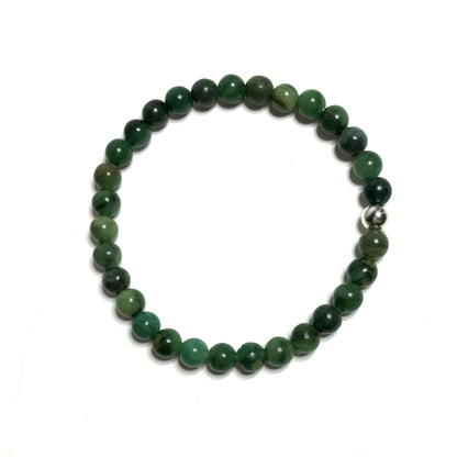 Heart chakra crystal bracelet