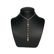 Load image into Gallery viewer, Lepidolite pendant on stand
