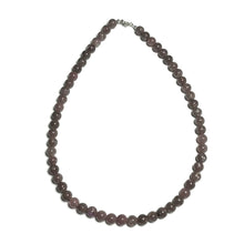 Load image into Gallery viewer, Lepidolite beaded necklace
