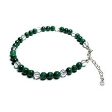 Load image into Gallery viewer, Malachite anklet
