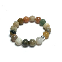 Load image into Gallery viewer, Ocean jasper beaded stretch ring
