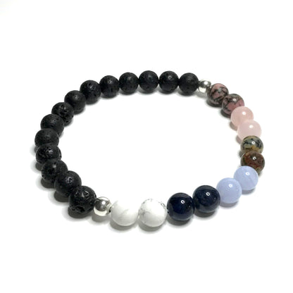 Patience Bracelet with Lava