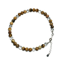 Load image into Gallery viewer, Picture jasper gemstone anklet
