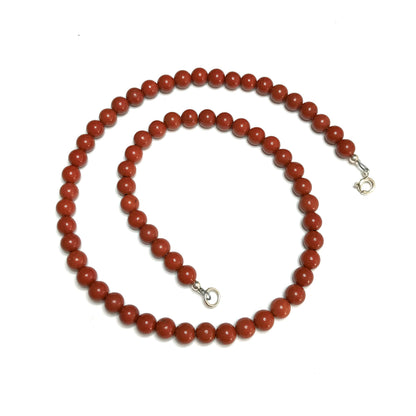 Red jasper choker