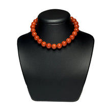 Load image into Gallery viewer, Red jasper gemstone necklace
