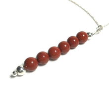 Load image into Gallery viewer, Red jasper pendant
