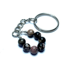 Load image into Gallery viewer, Rhodonite Keychain
