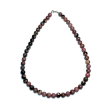 Load image into Gallery viewer, Rhodonite gemstone necklace

