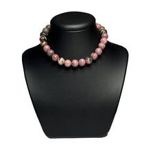 Load image into Gallery viewer, Rhodonite crystal necklace
