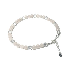 Load image into Gallery viewer, Rose quartz anklet

