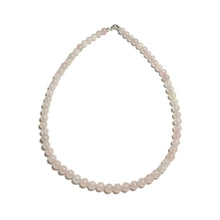 Load image into Gallery viewer, Rose quartz crystal choker

