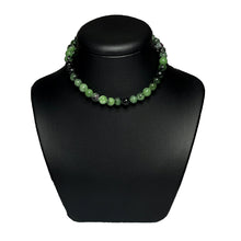 Load image into Gallery viewer, Ruby zoisite crystal choker
