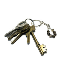 Load image into Gallery viewer, Smoky quartz  crystal keychain
