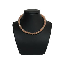 Load image into Gallery viewer, Sunstone crystal choker on stand
