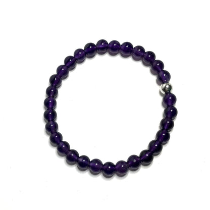 Third eye crystal chakra bracelet