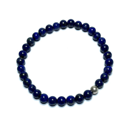 Throat chakra crystal bracelet
