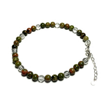 Load image into Gallery viewer, Unakite Anklet
